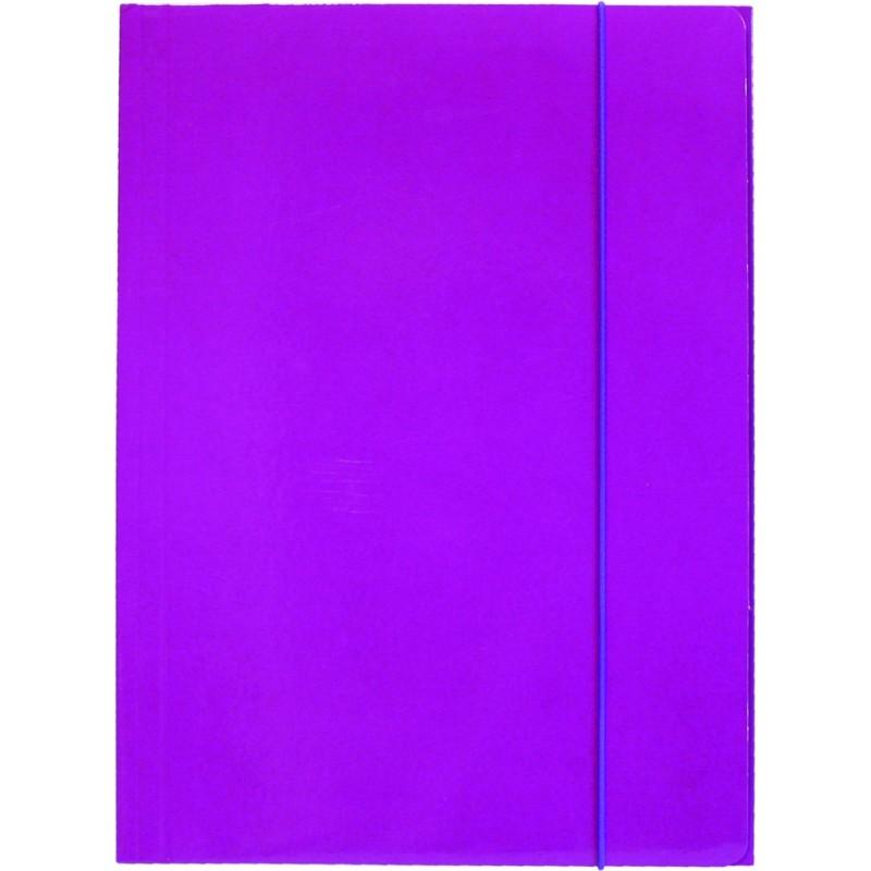 FASCIKLA SA LASTIKOM 600g LILA OPTIMA